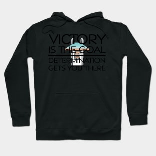 Diving Victory Slogan Hoodie